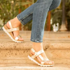 Panama Jack Selma Shine B1 Sandal Dame